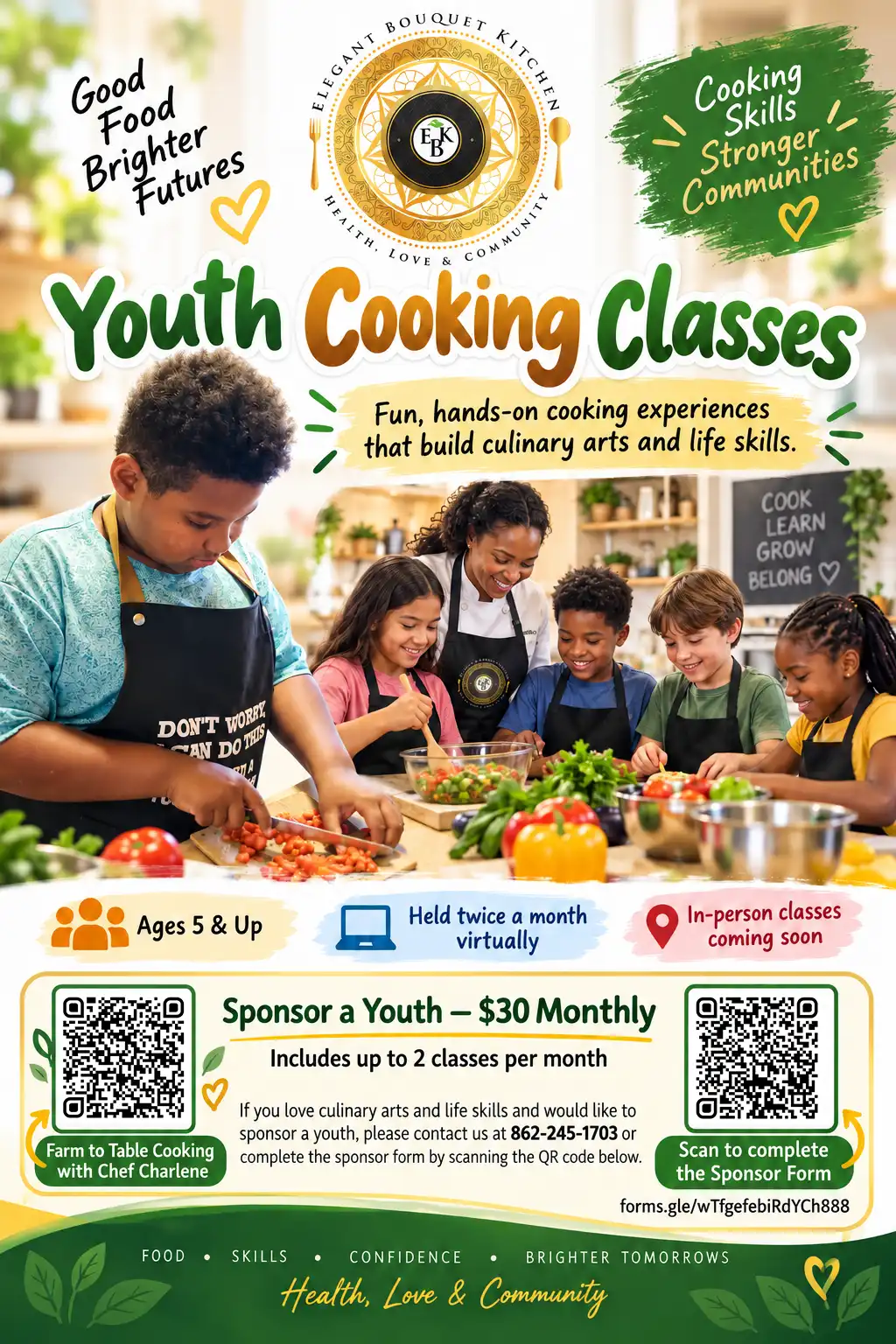 Farm to Table Cooking with Chef Charlene